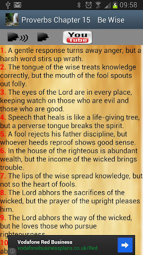 BeWise daily bible proverbs