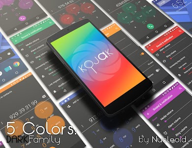 Screenshot CM12 Red Kojak Theme v1.j