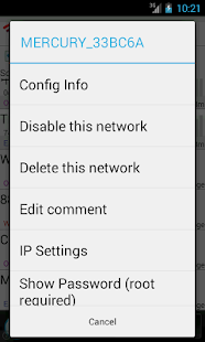 WiFi Connection Manager - screenshot thumbnail