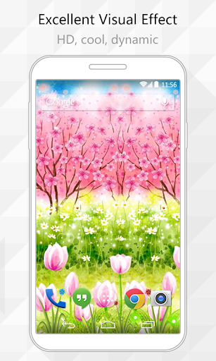 Ideal Garden Live Wallpaper