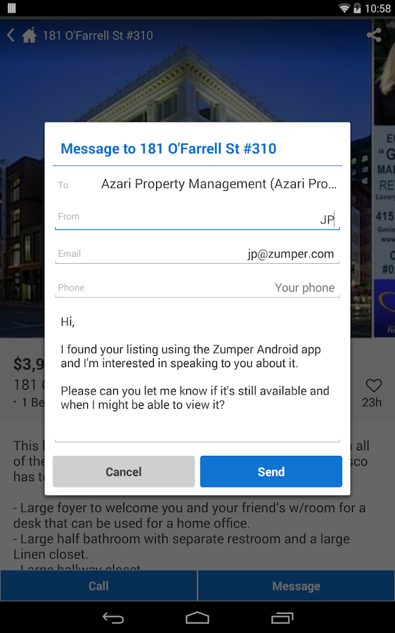 Zumper Apartments for Rent screenshot