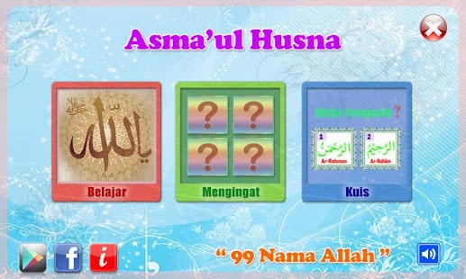 How to install Belajar Asmaul Husna patch 1.1 apk for pc