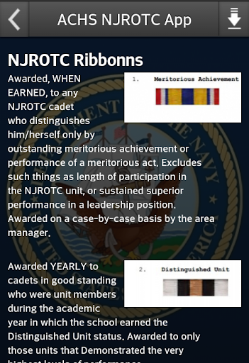 【免費書籍App】ACHS NJROTC App-APP點子