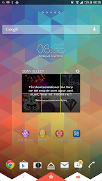 XPERIA™ Triflat Theme poster 2