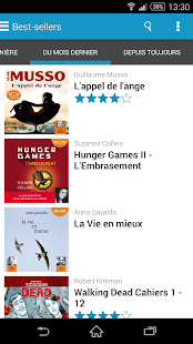 Capture d'ecran de l'application Android Audioteka