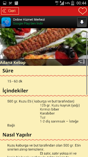 【免費書籍App】Yemek Tarifleri (Resimli)-APP點子