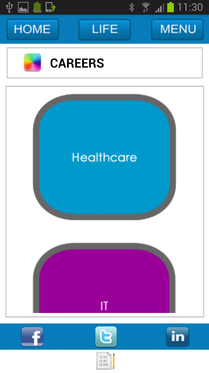 LIFE CAREER PACKAGE Screen 3