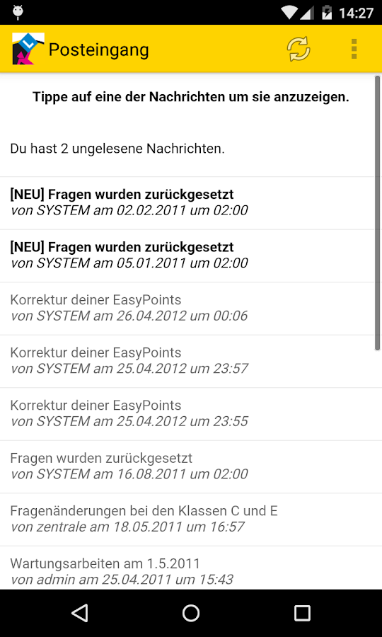 Easydrivers Webtraining – Android-Apps auf Google Play
