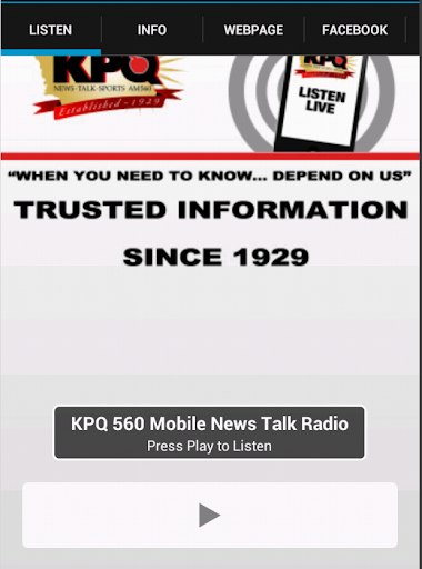 KPQ 560 Mobile News Talk Radio