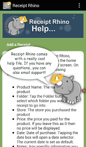 【免費購物App】Receipt Rhino-APP點子