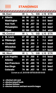 Baseball Pocket Sked - Giants Screenshots 2