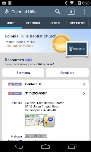 Colonial Hills Baptist Church