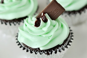 Over-the-Top Andes Mint Cupcakes