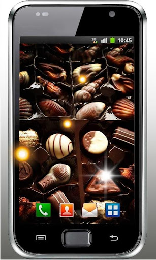 【免費個人化App】Chocolate Free live wallpaper-APP點子