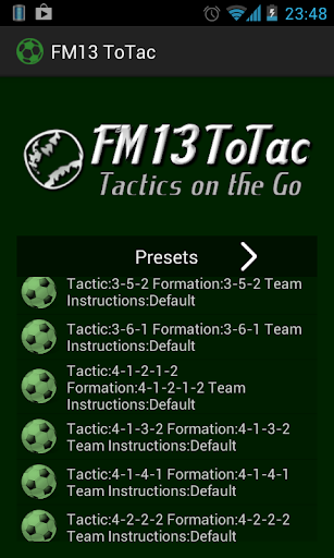 FM13 ToTac