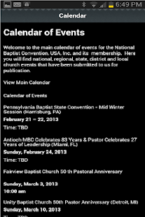 National Baptist ConventionUSA Screenshots 2