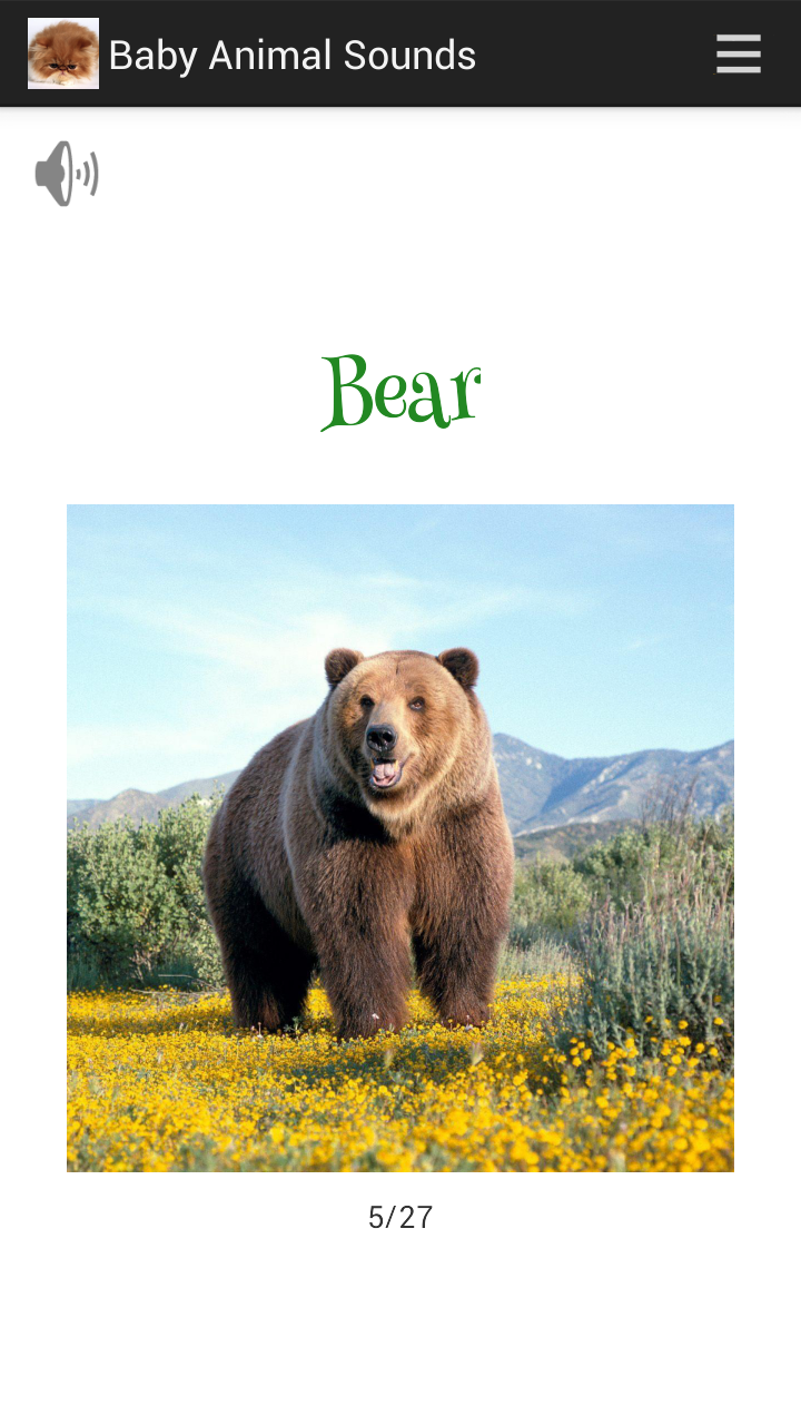 Animal Sounds for Baby Screen 2