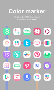 Color marker dodol theme