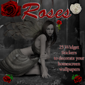 Rose Stickers Widget Pack logo