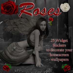 Rose Stickers Widget Pack logo