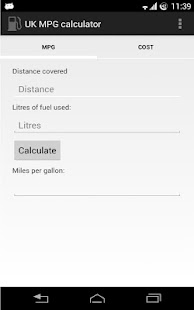 Free UK MPG Fuel Calculator(AdFree) APK for Android