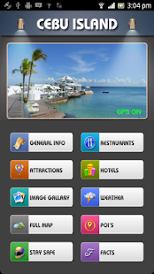 Cebu Island Offline Map Guide - náhled