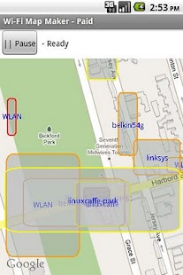 Wi-Fi Map Maker - Paid wifi