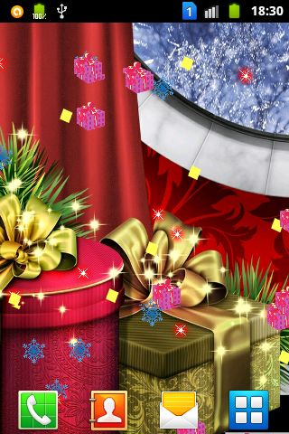 Christmas House Live Wallpaper