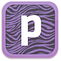 Purple Zebra Keyboard Skin