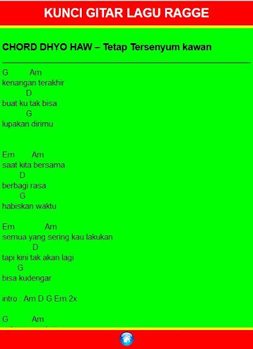 Chord Gitar Pelangi Baruku Chord Gitar Lagu Lagu Kenangan