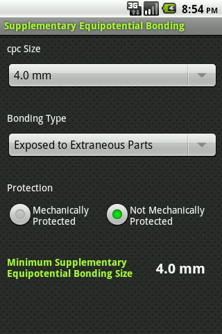 Earthing &amp; Bonding Guide Screen 2