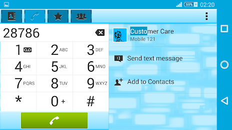 Xperien Theme Neon Blue poster 12