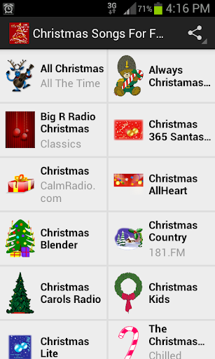 Christmas Songs For Free Radio