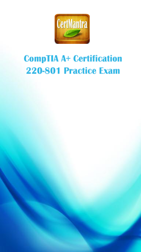 CompTIA A+ 220-801 Prep