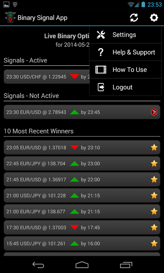forex alert android app