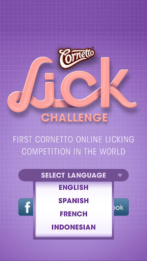 Cornetto Lick Challenge 