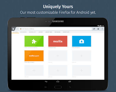 متصفح فايرفوكس لالروبوت - قطة شاشة مصغرة