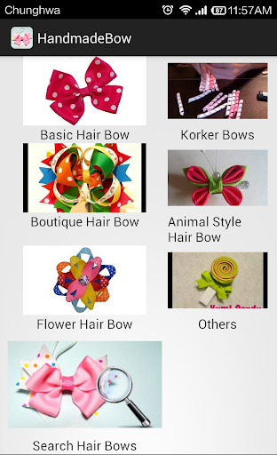 Homemade Hair Bows