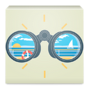 Binoculars mobile app icon