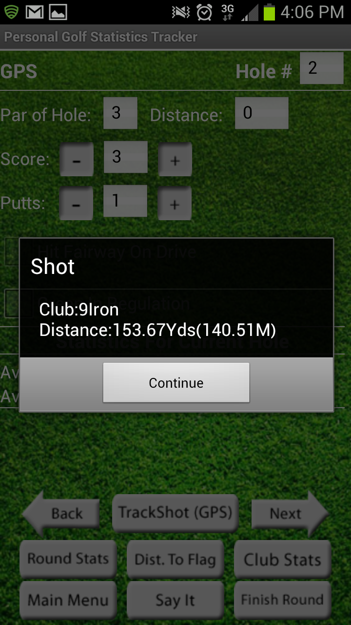 PGST Golf GPS &amp; Scorecard Pro Screen 3