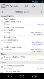 GW Calendar Business app for Android Preview 1