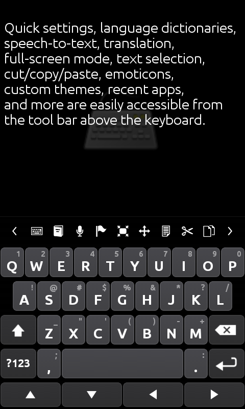 Ultra Keyboard - screenshot