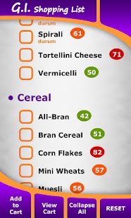 Free G.I. Diet Shopping List APK