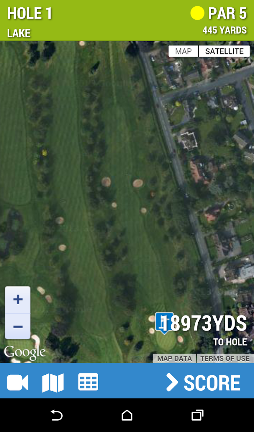 Trentham Park -AerialGolfCaddy Screen 3