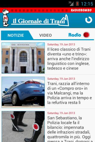 免費下載新聞APP|Radiobombo - IlGiornaleDiTrani app開箱文|APP開箱王