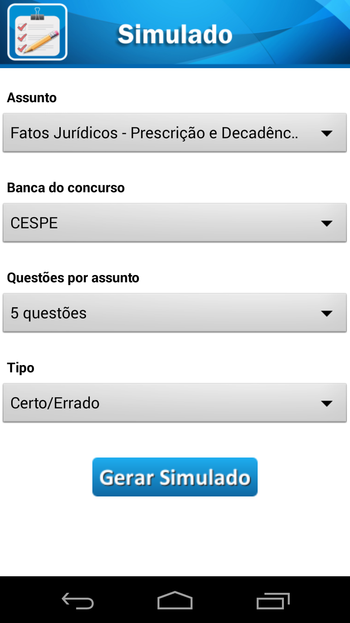 Direito Civil PRO Screen 2
