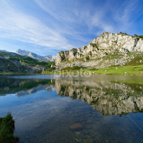 Picos Lake  by Benjamin Arthur - Landscapes Mountains & Hills