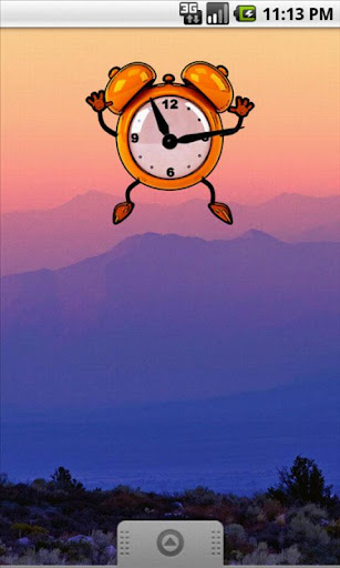 Comic Alarm Clock Widget