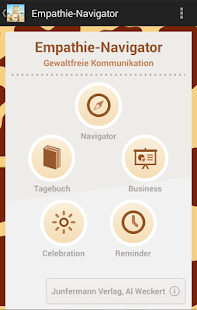 Android-Anwendung Empathy Navigator Screenshot