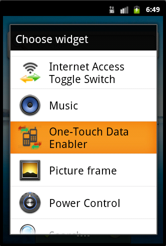 One-Touch Data Enabler